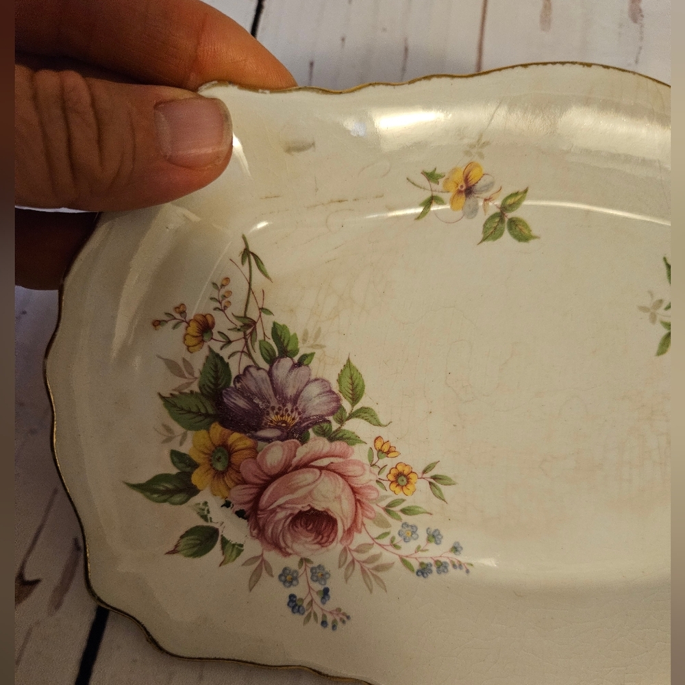 Vintage Old Foley James Kent LTD Small Serving Dish - Picture 7 of 7